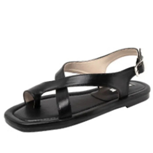 Damen - Sandalen - PU/Gummi - Riemchen - Dicke Sohle - Crossover - Sommer