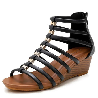 Damen - Sandalen - Synthetik/Gummi - Wedges - Große Größen - Sommer