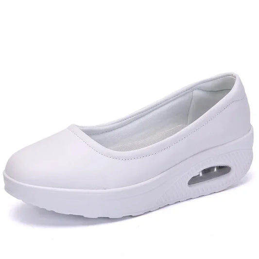 Damen- Schuhe- lässig Slip on- einfarbig- Mesh- Sommer