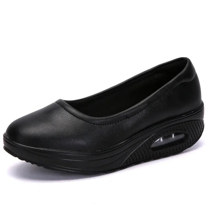 Damen- Schuhe- lässig Slip on- einfarbig- Mesh- Sommer