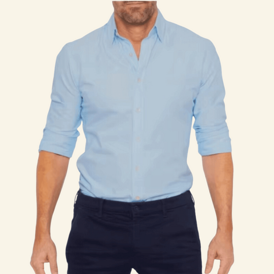 Schmal geschnittenes Business-Hemd für Männer im Büro