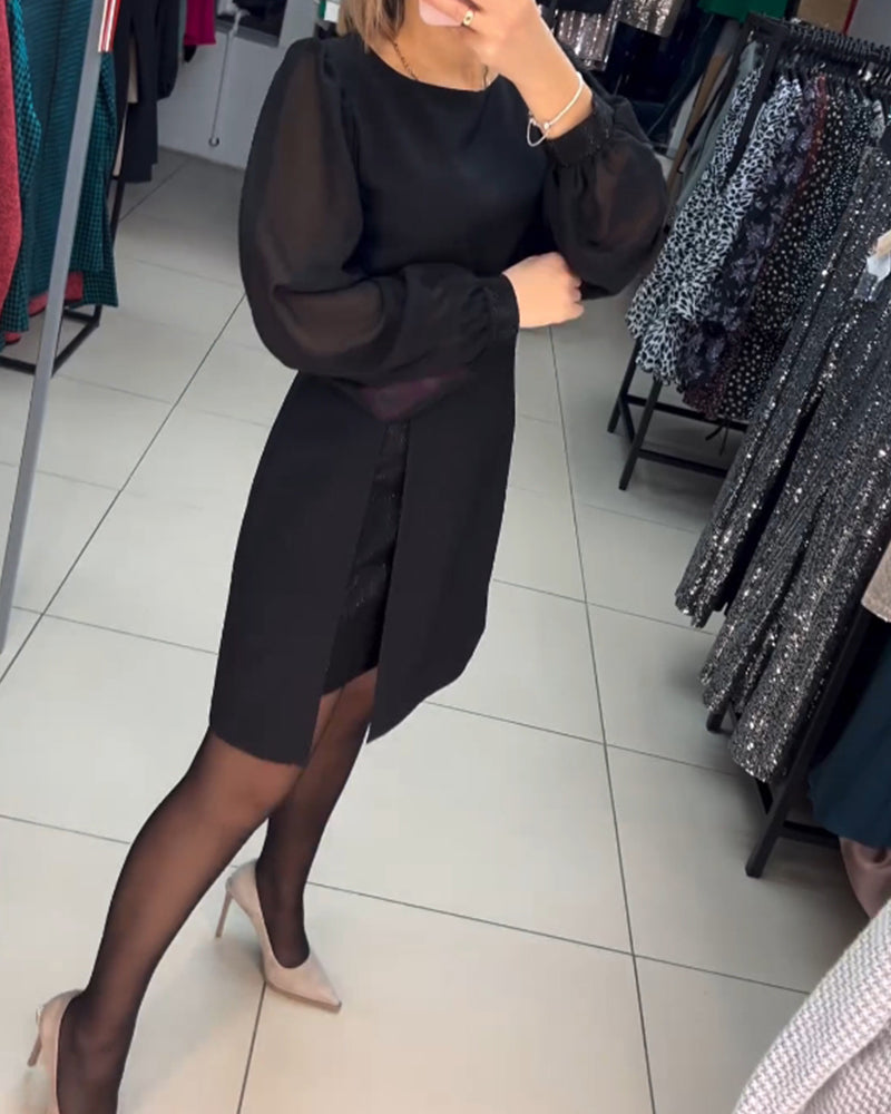 Fanny™️ Elegantes einfarbiges Kleid