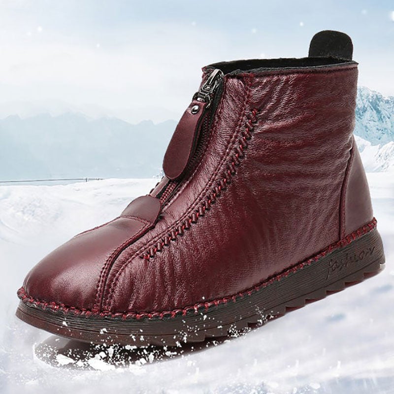 Damen™ - dicke und flauschige wasserdichte Schneestiefel