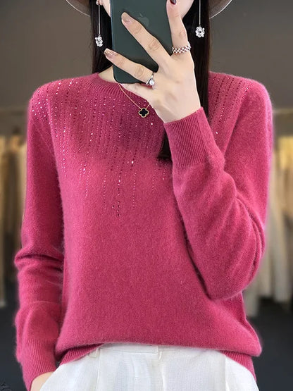 Jade - Warme sparkly Sweater