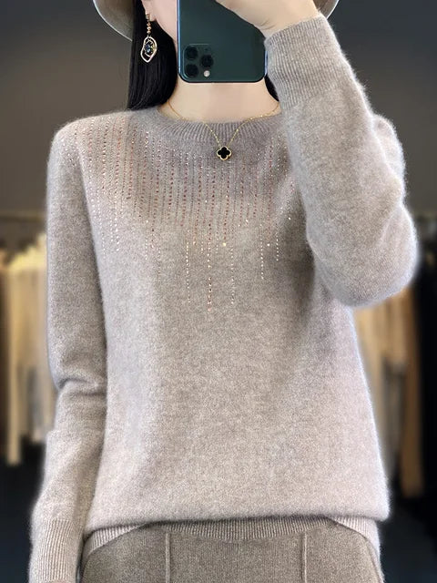 Jade - Warme sparkly Sweater