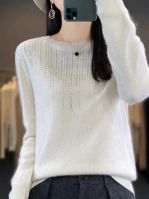 Jade - Warme sparkly Sweater