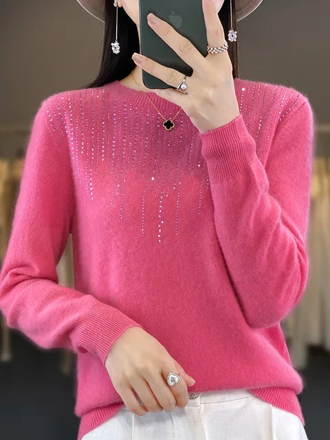 Jade - Warme sparkly Sweater