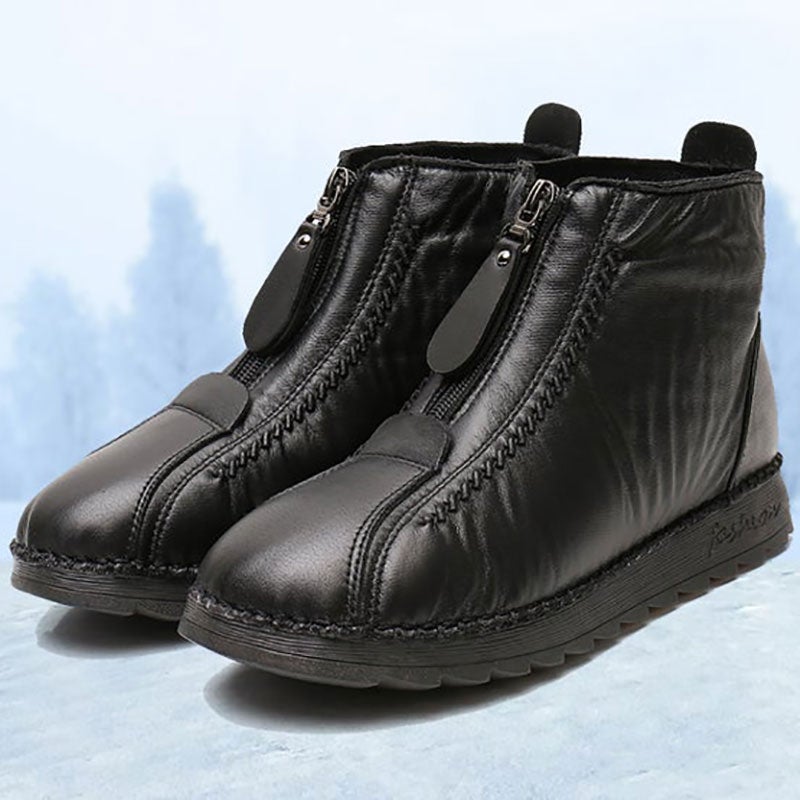 Damen™ - dicke und flauschige wasserdichte Schneestiefel